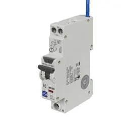 Electrical Lighting Lewden 6A Single Pole 1 Module B Curve 6kA 30mA Type A Compact RCBO - Electrical Lighting Lewden 6A Single Pole 1 Module B Curve 6kA 30mA Type A Compact RCBO