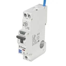 Electrical Lighting Lewden 16A 1P+N 1 Module B Curve 6kA 30mA Type A RCBO - Electrical Lighting Lewden 16A 1P+N 1 Module B Curve 6kA 30mA Type A RCBO