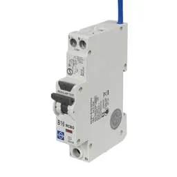 Electrical Lighting Lewden 16A Single Pole 1 Module B Curve 6kA 30mA Type A Compact RCBO - Electrical Lighting Lewden 16A Single Pole 1 Module B Curve 6kA 30mA Type A Compact RCBO