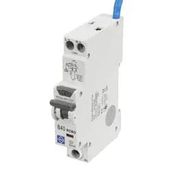 Electrical Lighting Lewden 40A 1P+N 1 Module B Curve 6kA 30mA Type A RCBO - Electrical Lighting Lewden 40A 1P+N 1 Module B Curve 6kA 30mA Type A RCBO