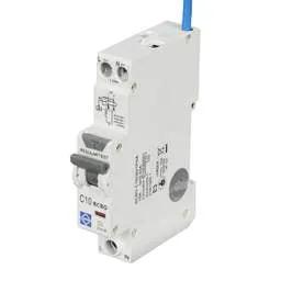 Electrical Lighting Lewden 10A 1P+N 1 Module C Curve 6kA 30mA Type A RCBO - Electrical Lighting Lewden 10A 1P+N 1 Module C Curve 6kA 30mA Type A RCBO