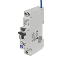 Electrical Lighting Lewden 32A Single Pole 1 Module C Curve 6kA 30mA Type A Compact RCBO - Electrical Lighting Lewden 32A Single Pole 1 Module C Curve 6kA 30mA Type A Compact RCBO