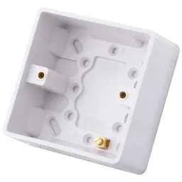 m2 slimline M2 Slimline 1 Gang 35mm Pattress Box White - Slimline m2 slimline M2 Slimline 1 Gang 35mm Pattress Box White Slimline
