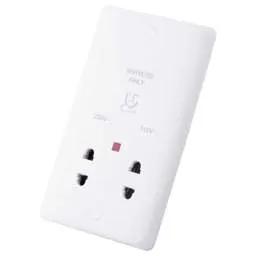 m2 slimline M2 Slimline 115 / 230V Dual Voltage Shaver Socket White - Slimline m2 slimline M2 Slimline 115 / 230V Dual Voltage Shaver Socket White Slimline