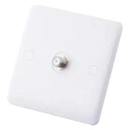 m2 slimline M2 Slimline 1 Gang Satellite Socket White - Slimline m2 slimline M2 Slimline 1 Gang Satellite Socket White Slimline