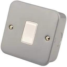 m2 metal clad M2 Metal 10A 1 Gang 2 Way Light Switch Metal Clad - m2 metal clad M2 Metal 10A 1 Gang 2 Way Light Switch Metal Clad