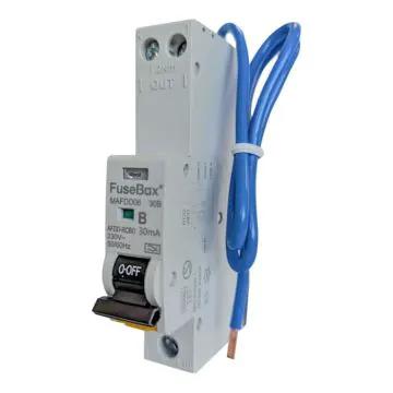 Fusebox RCBO Fusebox AFDD RCBO 10A Type A Double Pole 6kA MAFDD061030B - Fusebox RCBO Fusebox AFDD RCBO 10A Type A Double Pole 6kA MAFDD061030B