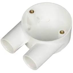 Marshall Tufflex 20mm PVC Conduit U Box White