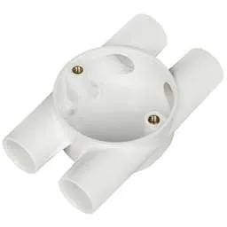 Marshall Tufflex 20mm PVC Conduit H Box White