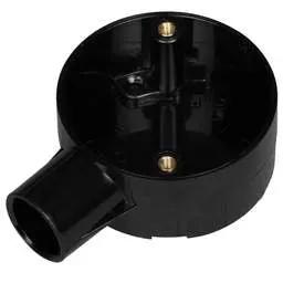 Marshall Tufflex 25mm PVC Conduit Terminal Box Black