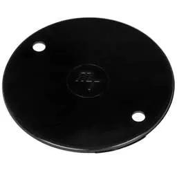 Marshall Tufflex Circular Conduit Box Lid Black