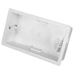 DRYLINING Marshall Tufflex 2 Gang Dry Lining Box 34mm (Sold in 1's) - DRYLINING Marshall Tufflex 2 Gang Dry Lining Box 34mm (Sold in 1's)