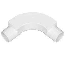 Marshall Tufflex 25mm PVC Conduit Inspection Bend White