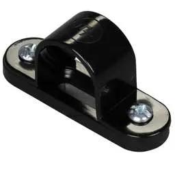Marshall Tufflex 20mm PVC Conduit Spacer Bar Saddle Black