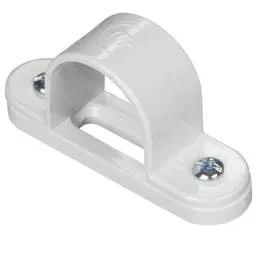Marshall Tufflex 25mm PVC Conduit Spacer Bar Saddle White