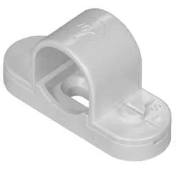 Marshall Tufflex 20mm PVC Conduit Spacer Bar Snap Saddle White