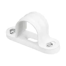 Marshall Tufflex 25mm Conduit Spacer Bar Saddle Metal White