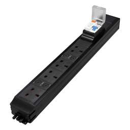 floor sockets Marshall Tufflex Power Feed Unit 4 x Individually Fused 13A Sockets and RCBO - floor sockets Marshall Tufflex Power Feed Unit 4 x Individually Fused 13A Sockets and RCBO