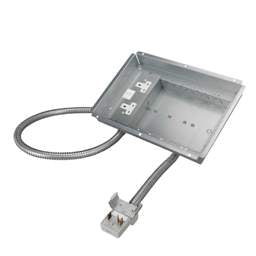 floor sockets Marshall Tufflex 4 Compartment Box with 3m 2P+E Tap-Off and Twin Socket Plate - floor sockets Marshall Tufflex 4 Compartment Box with 3m 2P+E Tap-Off and Twin Socket Plate