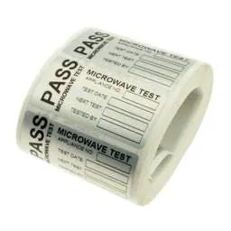 label sign Martindale Microwave Test Pass Labels (Roll of 500) - label sign Martindale Microwave Test Pass Labels (Roll of 500)