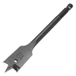 flat woodbit Milwaukee 19mm x 152mm Flat Wood Drill Bit - flat woodbit Milwaukee 19mm x 152mm Flat Wood Drill Bit