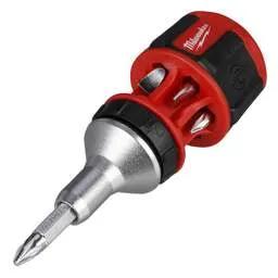 screwdriver Milwaukee 8-in-1 Compact Ratcheting Multi-Bit Screwdriver - screwdriver Milwaukee 8-in-1 Compact Ratcheting Multi-Bit Screwdriver