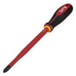 screwdriver Milwaukee PZ3 3mm x 150mm Tri-Lobe VDE Screwdriver - screwdriver Milwaukee PZ3 3mm x 150mm Tri-Lobe VDE Screwdriver