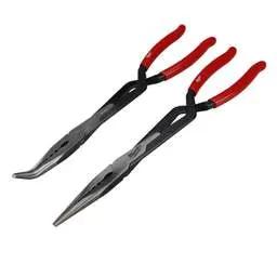 pliers and cutters Milwaukee 2 Piece Long Reach Plier Set - pliers and cutters Milwaukee 2 Piece Long Reach Plier Set