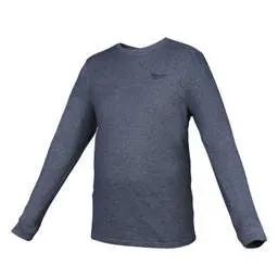 workwear Milwaukee X Large Hybrid Long Sleeve T-Shirt Blue - Workwear workwear Milwaukee X Large Hybrid Long Sleeve T-Shirt Blue Workwear
