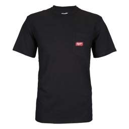workwear Milwaukee Medium Work Short Sleeve T-Shirt Black - Workwear workwear Milwaukee Medium Work Short Sleeve T-Shirt Black Workwear