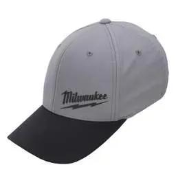 workwear Milwaukee Small / Medium Performance Baseball Cap Grey / Black - Workwear workwear Milwaukee Small / Medium Performance Baseball Cap Grey / Black Workwear