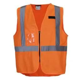 high vis Milwaukee 2XL/3XL Contractor High Vis Class 2 Vest Orange - Clothing Safety Vest Clothing high vis Milwaukee 2XL/3XL Contractor High Vis Class 2 Vest Orange Safety Vest