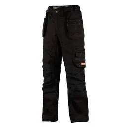 workwear Milwaukee 32W 32L FREEFLEX™ Work Trousers Black - Workwear workwear Milwaukee 32W 32L FREEFLEX™ Work Trousers Black Workwear
