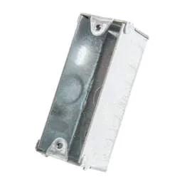 mk logic MK Logic Plus 1 Gang 27mm Metal Knockout Architrave Box (Sold in 1's) - Electrical mk logic MK Logic Plus 1 Gang 27mm Metal Knockout Architrave Box (Sold in 1's) Electrical
