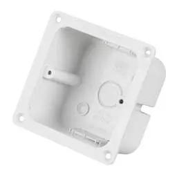 DRYLINING MK Logic Plus 1 Gang 45mm Flange Box White - Electrical DRYLINING MK Logic Plus 1 Gang 45mm Flange Box White Electrical