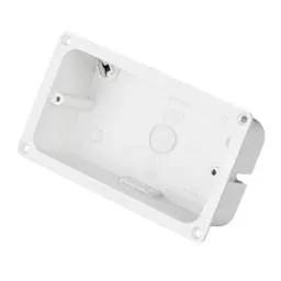 DRYLINING MK Logic Plus 2 Gang 45mm Flange Box White - Electrical DRYLINING MK Logic Plus 2 Gang 45mm Flange Box White Electrical