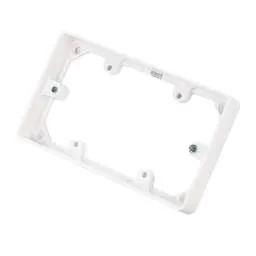 PATRESS BOX MK Logic Plus 2 Gang Trunking Mounting Frame White - Electrical PATRESS BOX MK Logic Plus 2 Gang Trunking Mounting Frame White Electrical