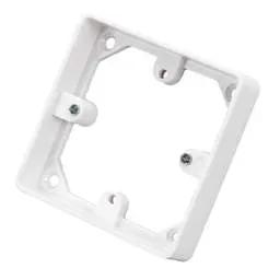 PATRESS BOX MK Logic Plus 1 Gang Trunking Mounting Frame White - Electrical PATRESS BOX MK Logic Plus 1 Gang Trunking Mounting Frame White Electrical