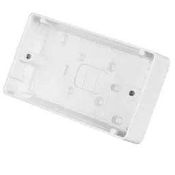 PATRESS BOX MK Logic Plus 2 Gang 30mm Pattress Back Box White - Electrical PATRESS BOX MK Logic Plus 2 Gang 30mm Pattress Back Box White Electrical