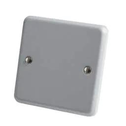 pvc back boxes MK Metalclad Plus 1 Gang Blank Plate Metal Clad - pvc back boxes MK Metalclad Plus 1 Gang Blank Plate Metal Clad