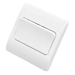 mk logic MK Logic Plus 10A 1 Gang 2 Way Light Switch with Wide Rocker White - Electrical mk logic MK Logic Plus 10A 1 Gang 2 Way Light Switch with Wide Rocker White Electrical