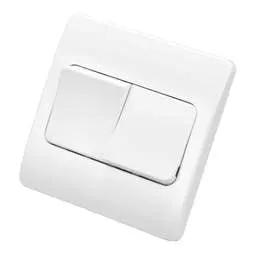 mk logic MK Logic Plus 10A 2 Gang 2 Way Light Switch with Wide Rockers White - Electrical mk logic MK Logic Plus 10A 2 Gang 2 Way Light Switch with Wide Rockers White Electrical