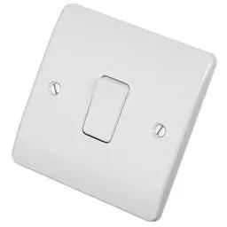 mk logic MK Logic Plus 10A 1 Gang Intermediate Switch White - Electrical mk logic MK Logic Plus 10A 1 Gang Intermediate Switch White Electrical