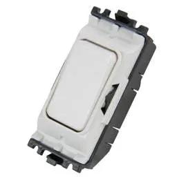 MK Grid Module MK Grid Plus 10A Single Pole 2 Way Grid Switch - MK Grid Module MK Grid Plus 10A Single Pole 2 Way Grid Switch