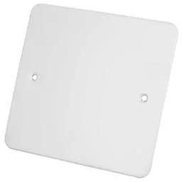 mk logic MK Logic Plus 1 Gang Blank Plate Metal White - Electrical mk logic MK Logic Plus 1 Gang Blank Plate Metal White Electrical