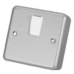 pvc back boxes MK Metalclad Plus 20A DP 1 Gang Switch Metal Clad - pvc back boxes MK Metalclad Plus 20A DP 1 Gang Switch Metal Clad