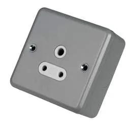 pvc back boxes MK Metalclad Plus 5A 1 Gang Round Pin Socket Metal Clad - pvc back boxes MK Metalclad Plus 5A 1 Gang Round Pin Socket Metal Clad