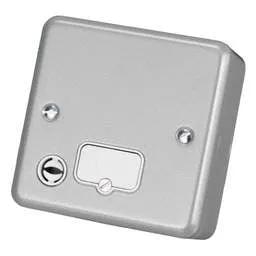 pvc back boxes MK Metalclad Plus - 13A Unswitched Fused Spur with Flex Outlet Metal Clad - pvc back boxes MK Metalclad Plus - 13A Unswitched Fused Spur with Flex Outlet Metal Clad