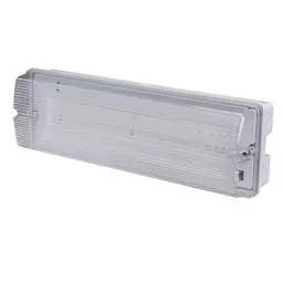 EMERGECNY LIGHTING Knightsbridge 6W LED Maintained / Non-Maintained Emergency Bulkhead with Legends - EMERGECNY LIGHTING Knightsbridge 6W LED Maintained / Non-Maintained Emergency Bulkhead with Legends