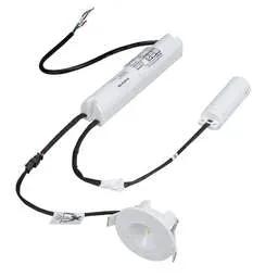 EMERGECNY LIGHTING Knightsbridge 3.5W LED Maintained / Non Maintained Emergency Downlight White 5500K - EMERGECNY LIGHTING Knightsbridge 3.5W LED Maintained / Non Maintained Emergency Downlight White 5500K